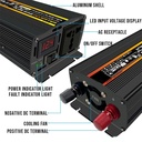 DC12V-AC220V Pure Sine Wave Inverter (500W)