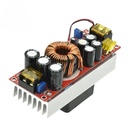1800W 40A DC-DC Boost Converter Step-Up Power Supply Module with Fan Cooling and Adjustable Voltage for 10-60V to 12-90V