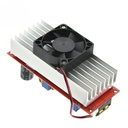 1800W 40A DC-DC Boost Converter Step-Up Power Supply Module with Fan Cooling and Adjustable Voltage for 10-60V to 12-90V