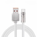 120W 6A Type C to Type A Liquid Silicone Cable 1M (hvid)