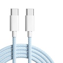 Fast-Charging USB-C to USB-C Cable for Smartphones, Tablets, and Laptops