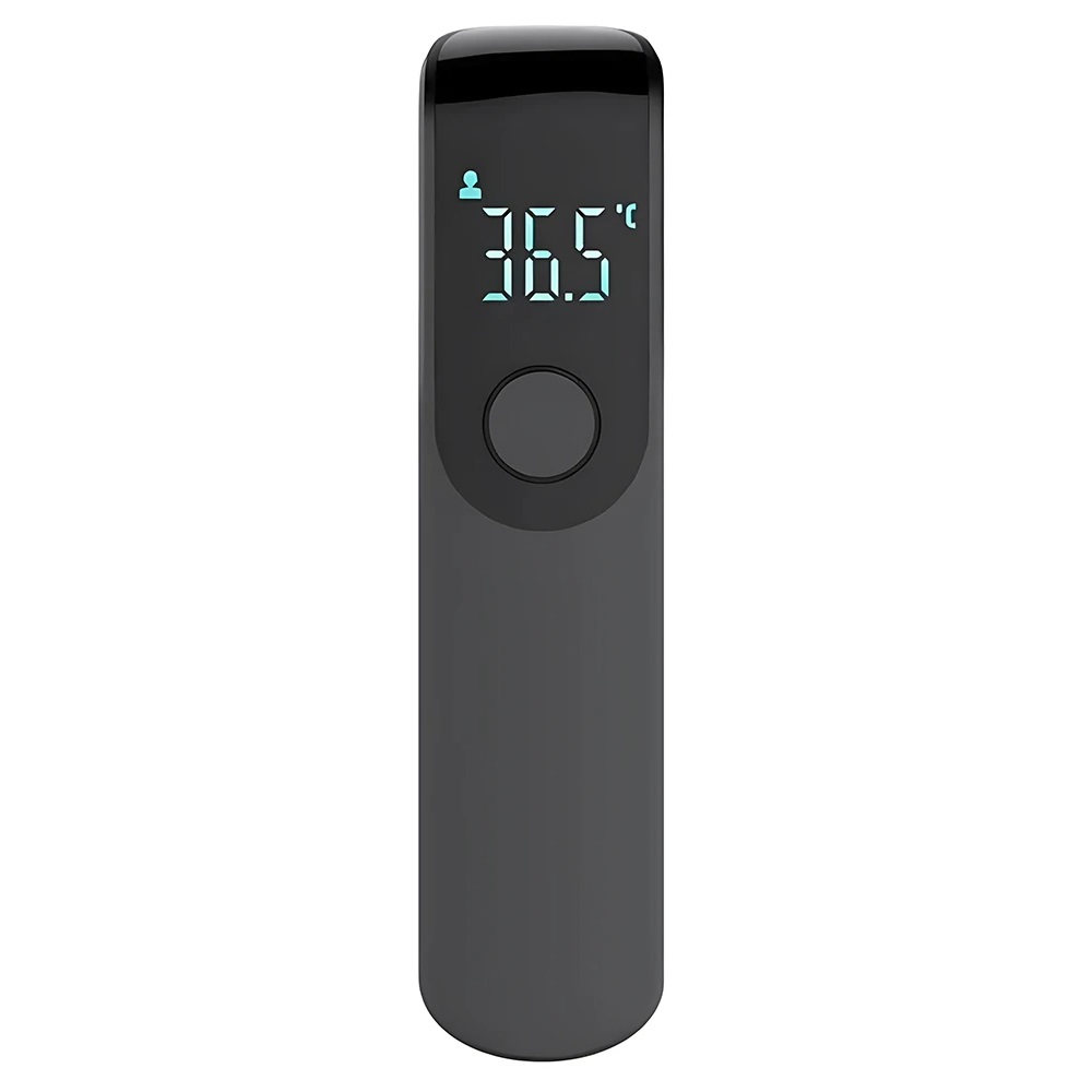 Non-Contact Fever Thermometer with Digital Display (black)