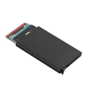 RFID protection aluminum card holder (black)