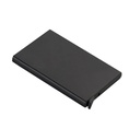 RFID protection aluminum card holder (black)