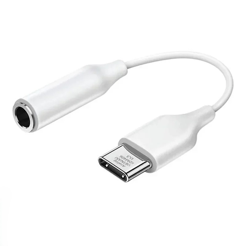 USB-C to 3.5 mm Headphone Jack (White)