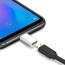 Micro-USB Female to USB-C Male Adapter (white)
