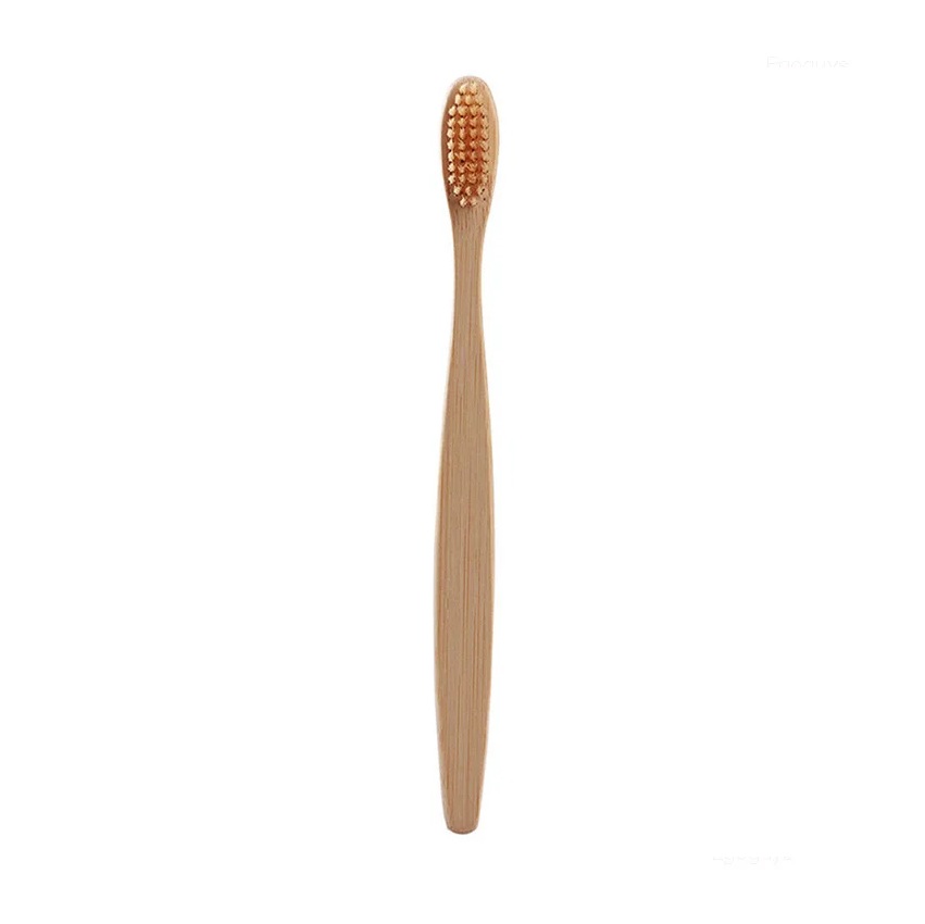Eco-Friendly Bamboo Toothbrush Medium (yellow)