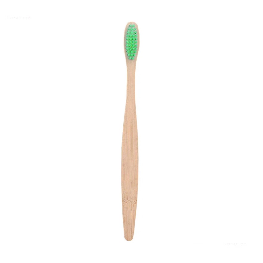 Eco-Friendly Bamboo Toothbrush Medium (green)
