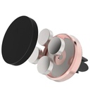 Universal magnetic mobile phone holder for car (black)