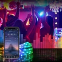 RGB LED strip with remote control and Bluetooth mobile control (3m, type A)