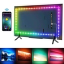 RGB LED strip with remote control and Bluetooth mobile control (3m, type A)