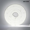LED Strip with AC 220V, Natural White 4000K-4500K, 2835 SMD, 120 LED/M, IP67 (3m)
