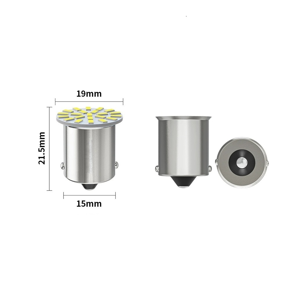 LED Light (P21/5W, BA15s) – 12V (2 pcs)