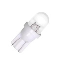 LED Light W5W/T10, 12V (convex lens, 2 pcs)