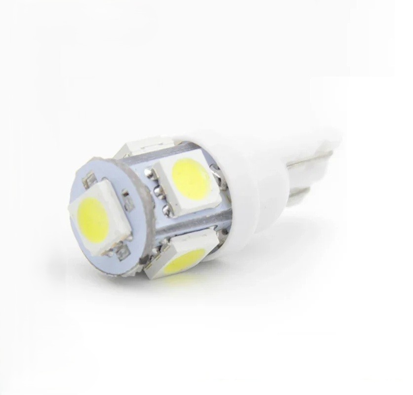 LED Light W5W/T10, 12 V (5-SMD, 2 pcs)