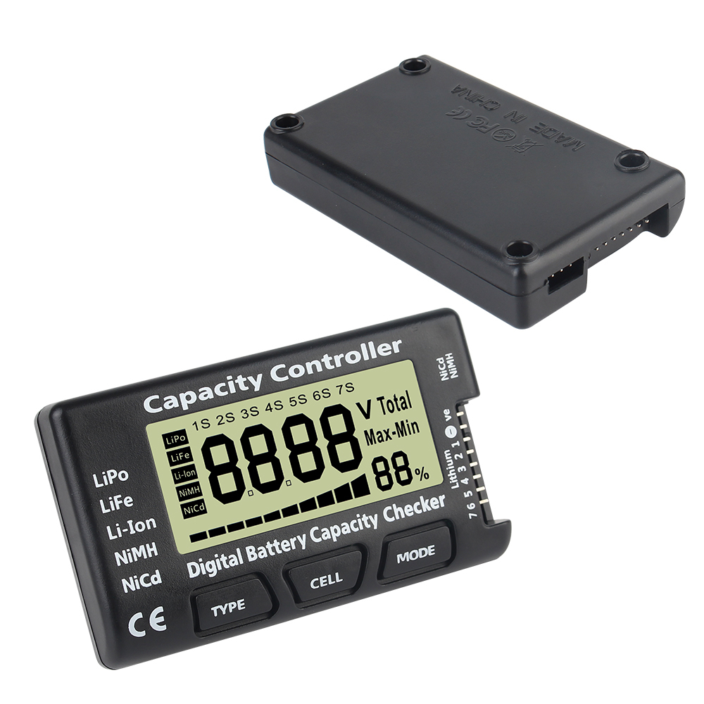 CellMeter 7 - Digital Battery Voltage Capacity Checker
