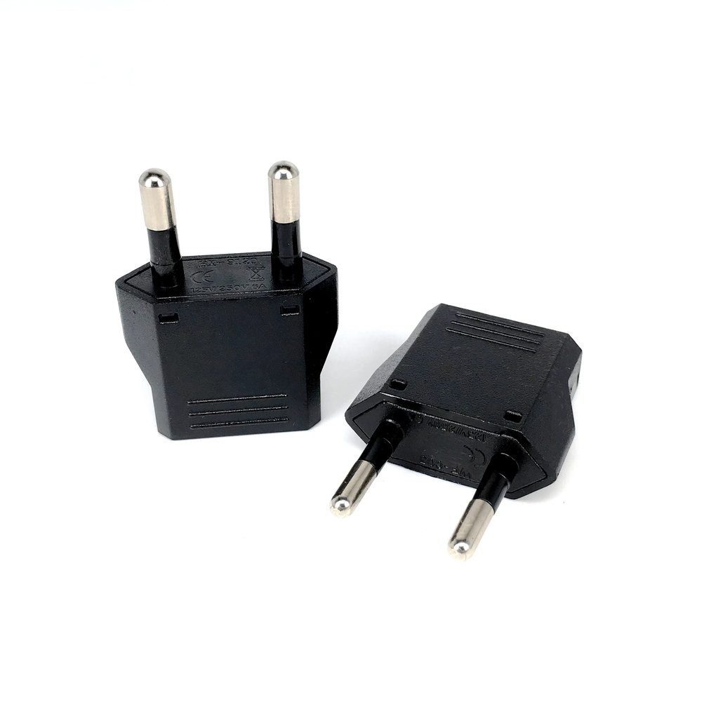 Universal Plug Adapter – USUKAUJPCN to EU  Travel AC Power Converter with CEFCC