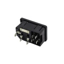 KCD1 Rocker Switch 2-Pin (21x15mm) ON/OFF SPST 10A 125V 6A 250V