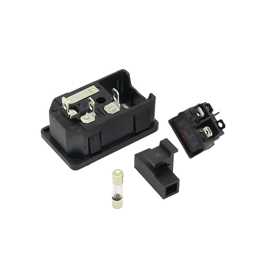 KCD1 Rocker Switch 2-Pin (21x15mm) ON/OFF SPST 10A 125V 6A 250V