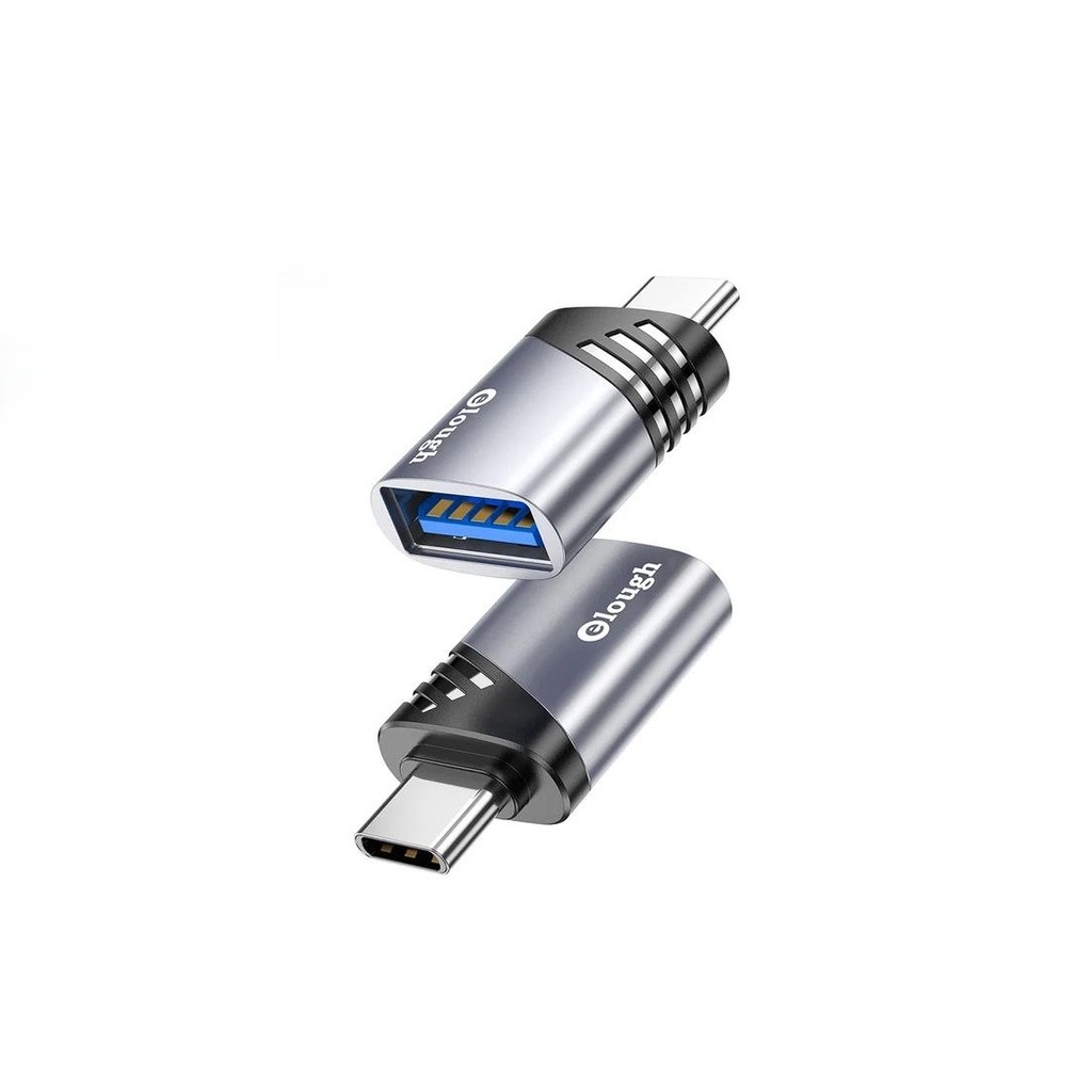 USB 3.0 Typ-A hona till USB Type-C hane OTG-adapter