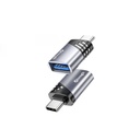 USB 3.0 Typ-A hona till USB Type-C hane OTG-adapter