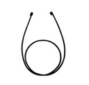 Hörlurar Hörlursrem för Apple Airpods fodertillbehör-anti lost silikon rep bluetooth hörlurar kabel (Svart)