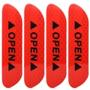 Reflective car door sticker (red)