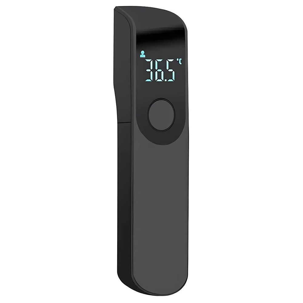 Non-Contact Fever Thermometer with Digital Display (black)