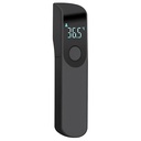 Berøringsfri febertermometer med digital skærm (sort)