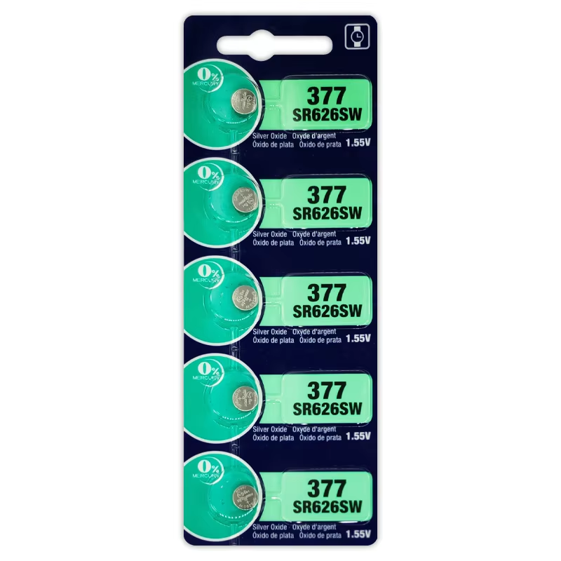 Sony SR626SW Button Cell Battery - 1.55V (377 / SR626 / 626)