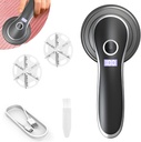 Elektrisk fnugfjerner & stofshaver - Genopladelig, USB-C, LED-skærm til tøj og møbler
