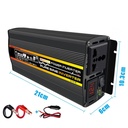 DC12V-AC220V Ren Sinusbølge Inverter (500W)