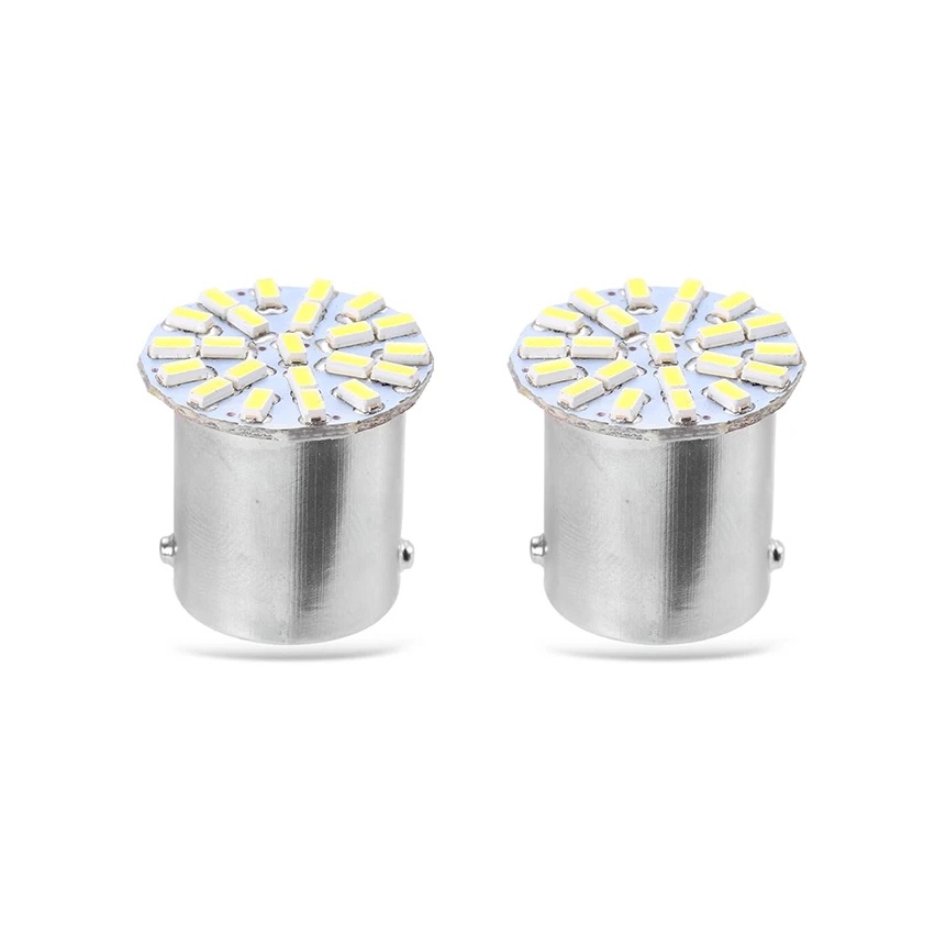 LED-lampe (P21/5W, BA15s) – 12V (2 stk)
