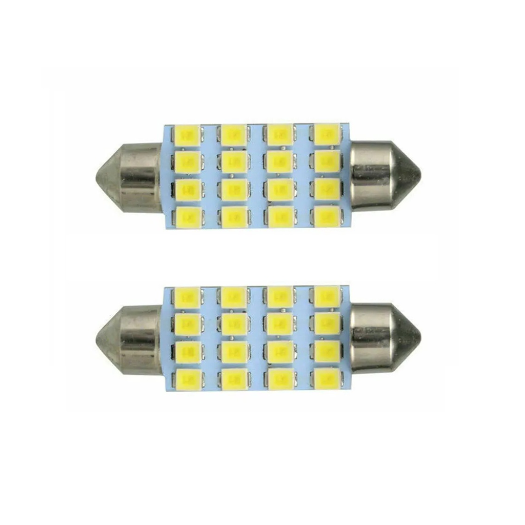 LED-lampe C5W, 12V (41 mm, 2 stk)