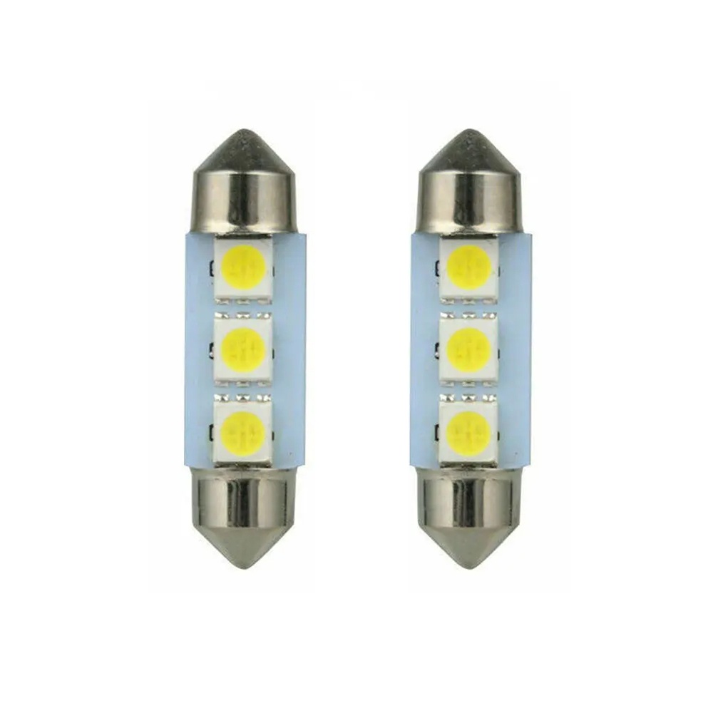 LED-lampe C5W, 12V (36 mm, 2 stk)