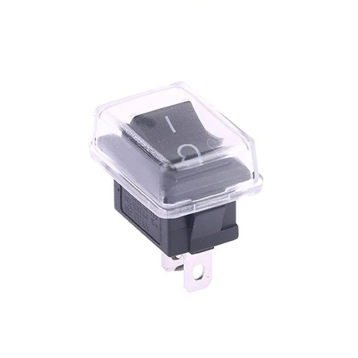 KCD1 Rocker Switch 2-Pin (21x15mm) ON/OFF SPST 10A 125V 6A 250V