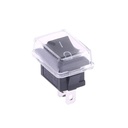 KCD1 Vippeafbryder 2-Benet (21x15mm) ON/OFF SPST 10A 125V 6A 250V