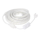 LED-Streifen mit AC 220V, Naturweiß 4000K-4500K, 2835 SMD, 120 LED/M, IP67 (3m)