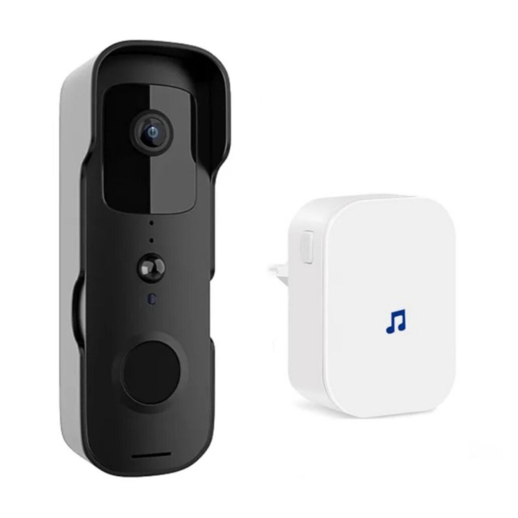 Wireless Camera Doorbell (Black)