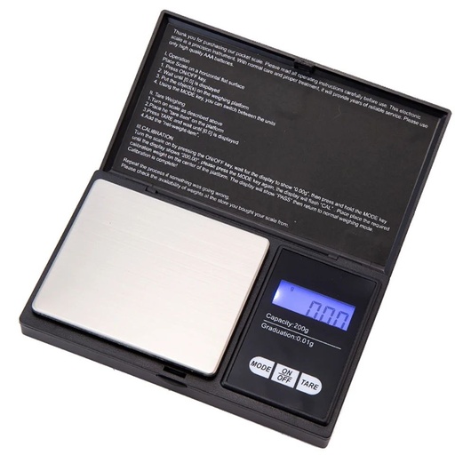 Præcisionsvægt 200g/0,01g