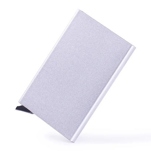 RFID-beskyttelse Aluminiumskortholder (sølv)