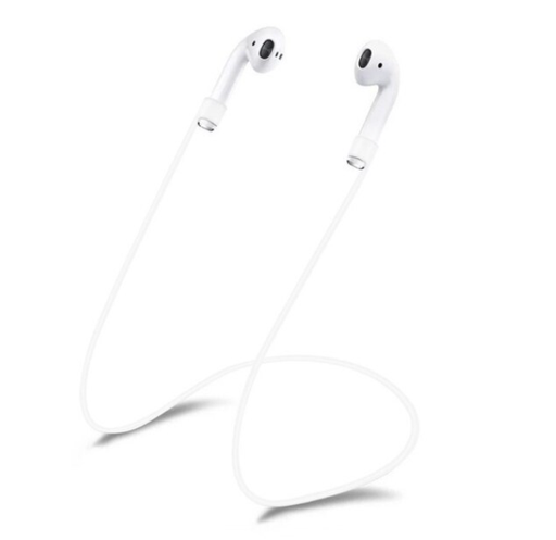 Kuulokkeiden hihna Apple Airpodsille (valkoinen)
