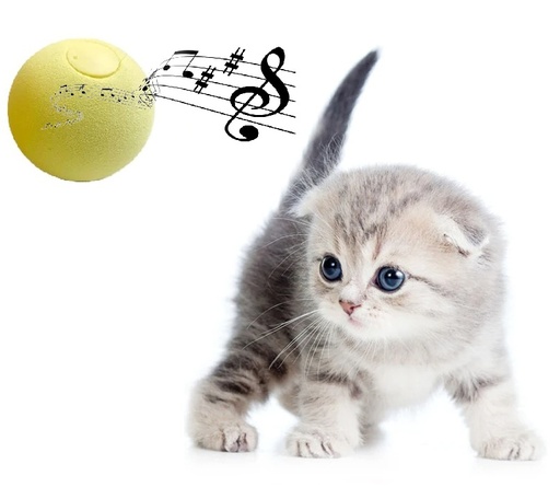 SmartMotion Kitty Trainer – Interactive Squeaky Toy for Kittens and Cats