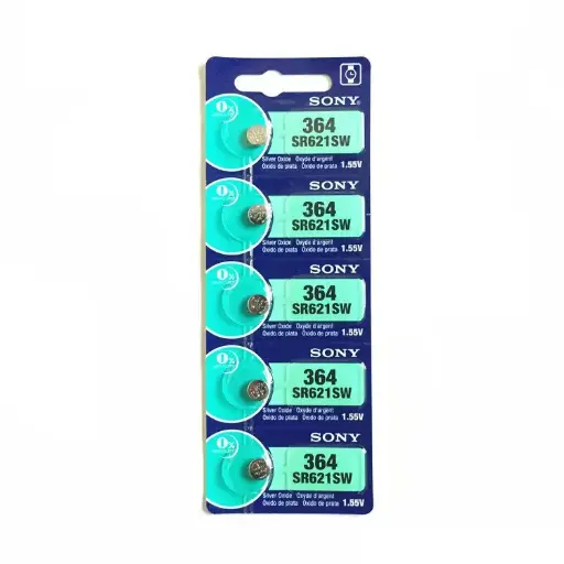 Sony SR621SW Button Cell Battery - 1.55V (364/SR621/621)
