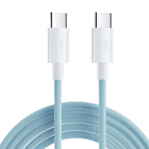 Hurtigopladende USB-C til USB-C-kabel til smartphones, tablets og bærbare computere