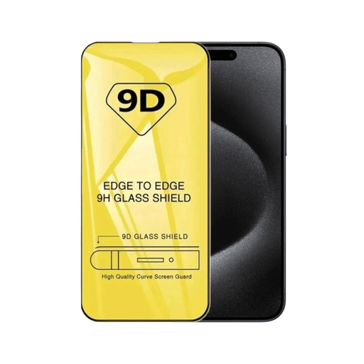 iPhone 15 Pro Max fulddækkende skærmbeskyttelse Edge