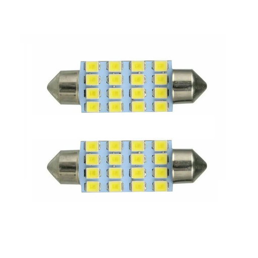 LED-lampe C5W, 12V (41 mm, 2 stk)
