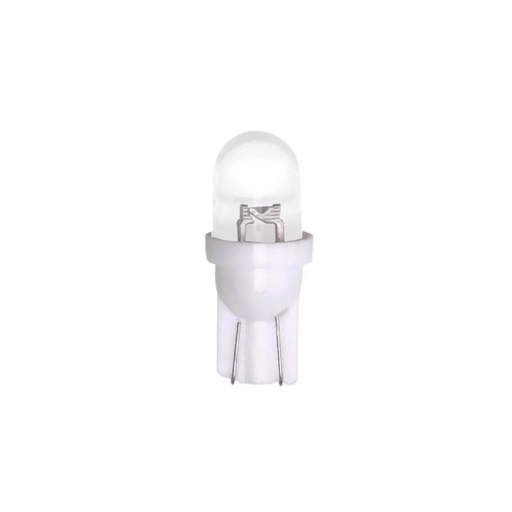 LED-lampe W5W/T10, 12V (konveks linse)