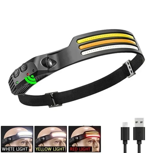 High-Performance, 3-Color Mode W689-3 LED Headlamp