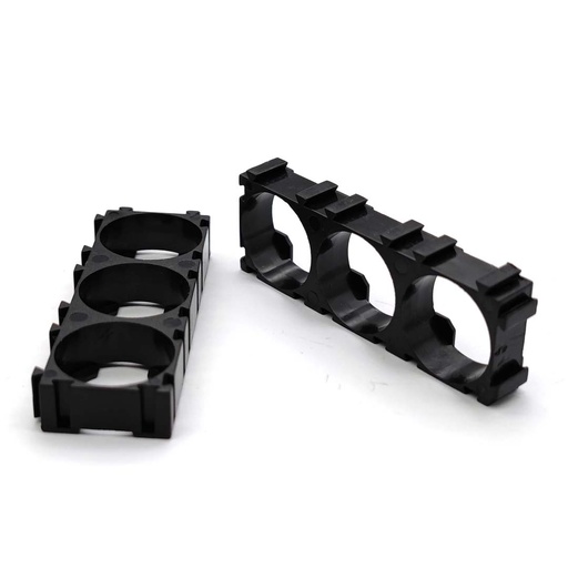 18650 Battery Holder 3P Bracket – High-Quality ABS Modular Battery Rack